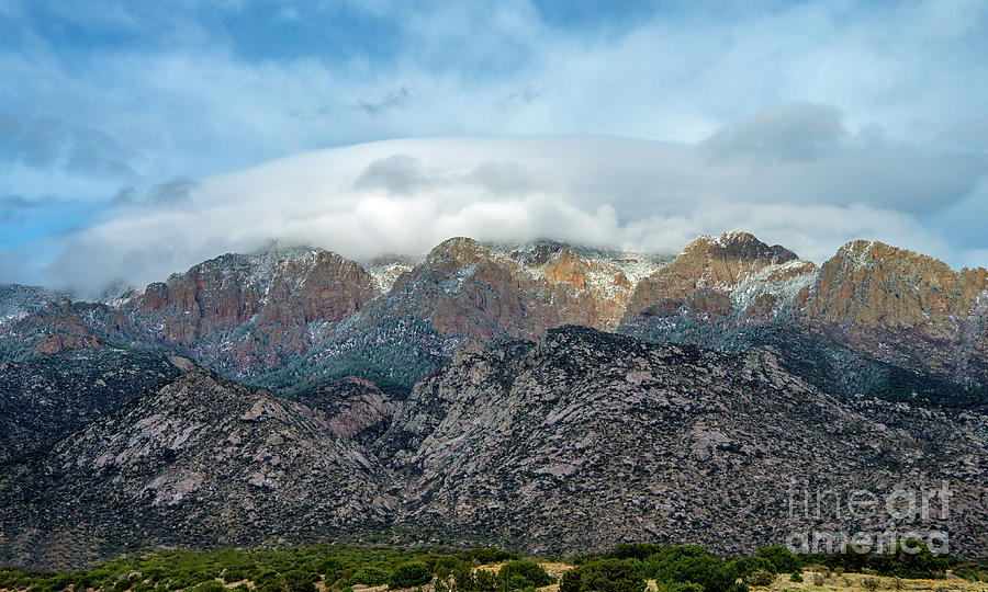 The Sandia Mountains Photograph by Stephen Whalen
