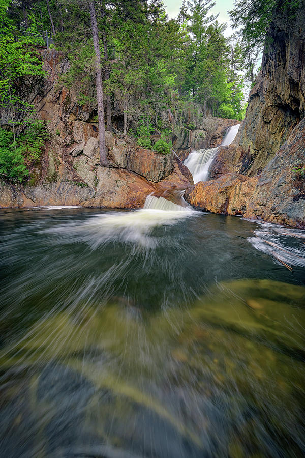 Nature Photograph - The Sandy River at Smalls Falls by Rick Berk