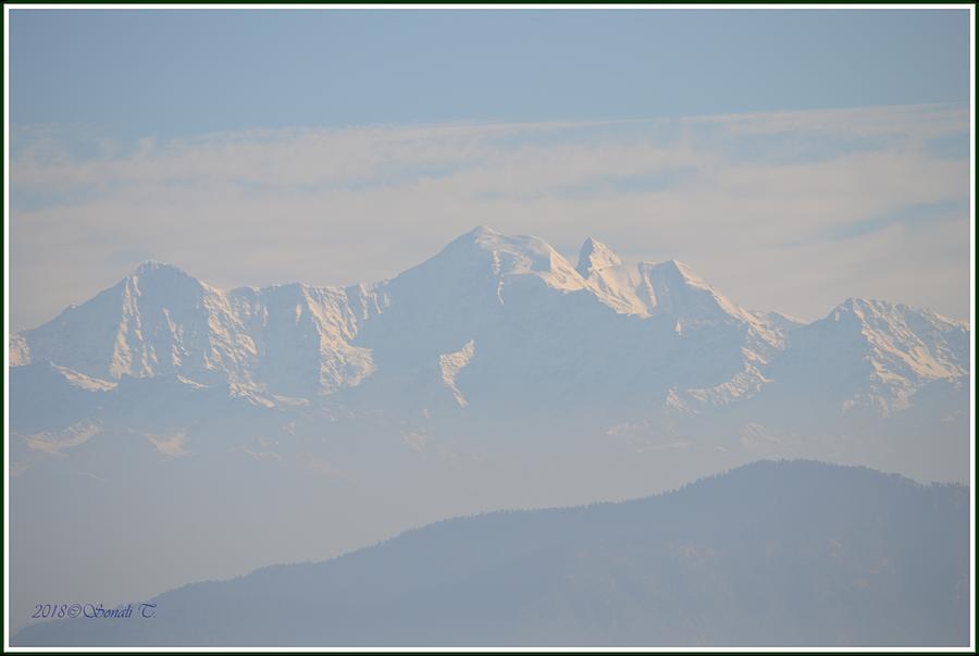 The Saraswati Mountain Range Photograph by Sonali Gangane