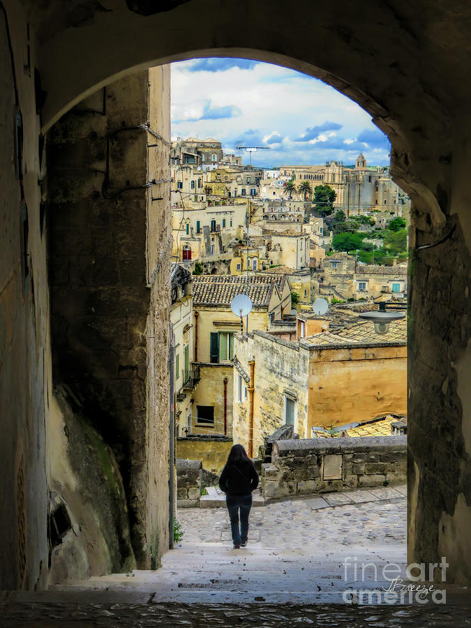 The Sassi-Matera.Italy Photograph by Jennie Breeze
