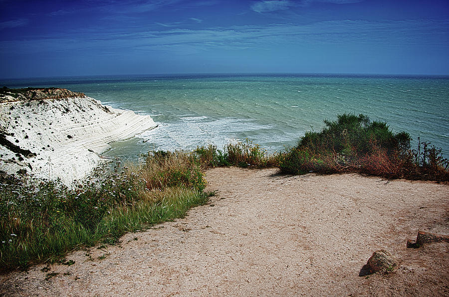 The Scala dei Turchi Photograph by Patrick Boening The Scala dei Turchi Photograph by Patrick Boening