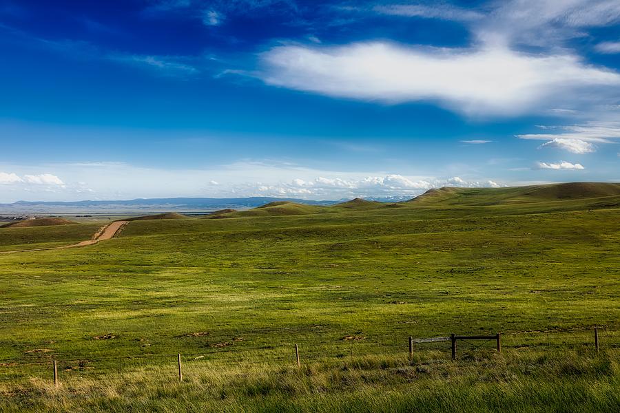 Город в степи. Laramie Wyoming.