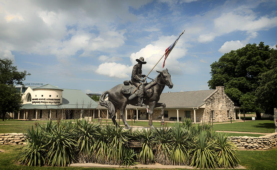 The Sculpture Texas Ranger Photograph by Mountain Dreams