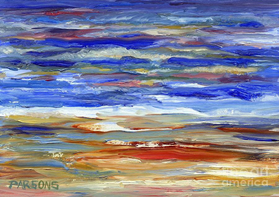 The Sea Painting by Pamela Parsons