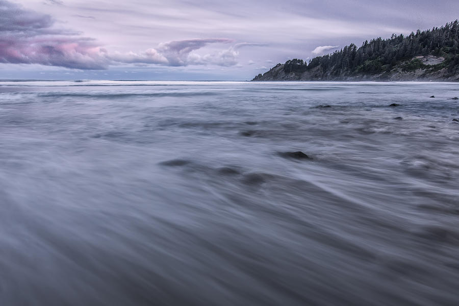The Sea Rushes In Photograph by Jon Glaser
