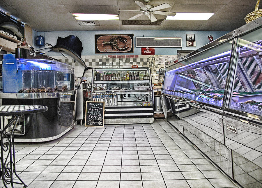 Seafood Photograph - The Seafood Store by Anthony Rapp Seafood Photograph - The Seafood Store by Anthony Rapp