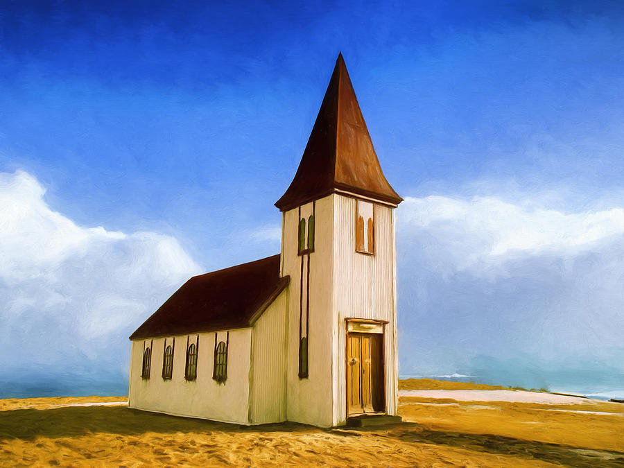 The Seamans Chapel Painting by Dominic Piperata