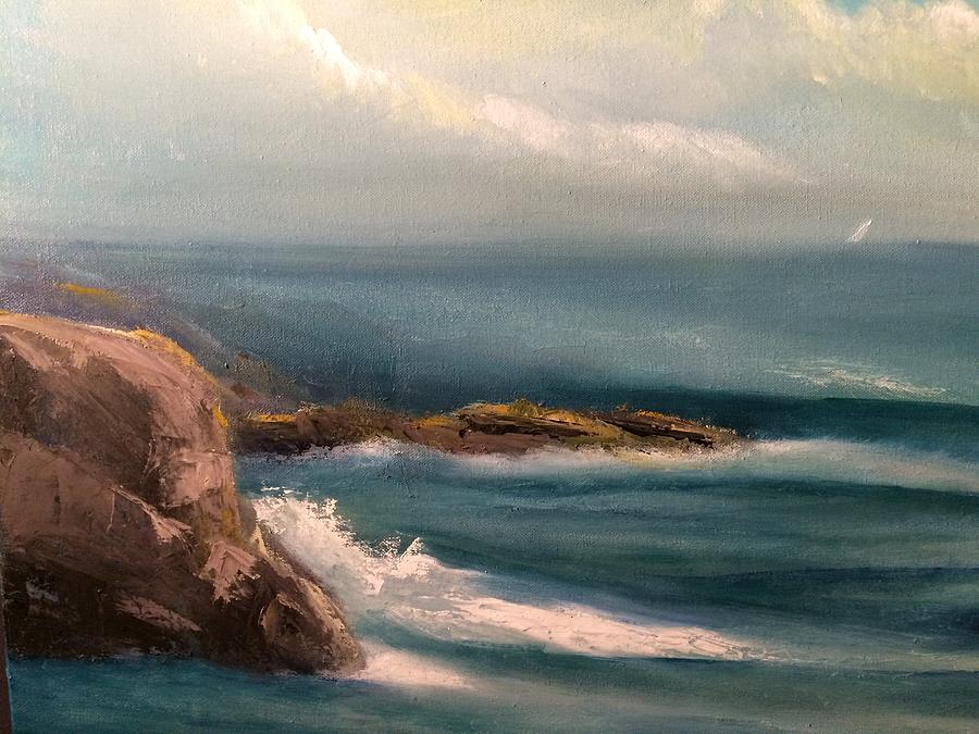 The Seas Of Azure Painting by Joseph Snyder - Fine Art America