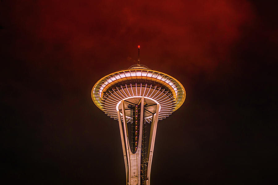 The Seattle Space Needle Photograph by Mountain Dreams