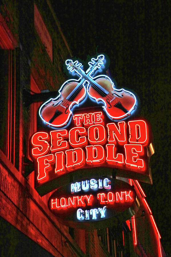 The Second Fiddle #2 - Nashville  Photograph by Allen Beatty