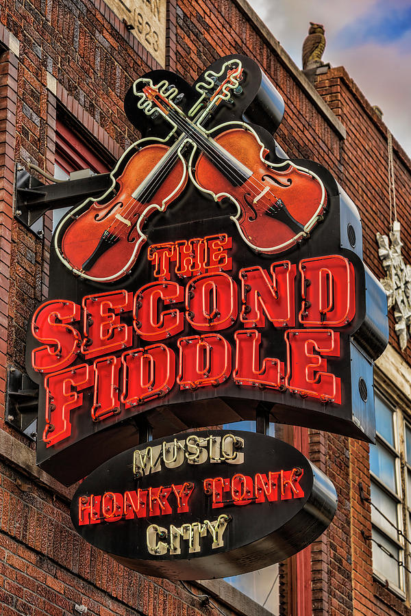 The Second Fiddle Nashville Photograph by Stephen Stookey