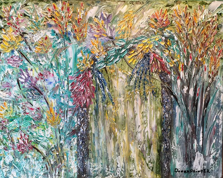 The Secret Garden Painting by Donna Painter