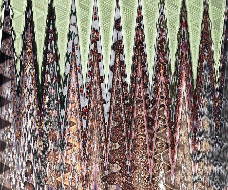 Tree Digital Art - The Secret Language of Trees by Ann Johndro-Collins