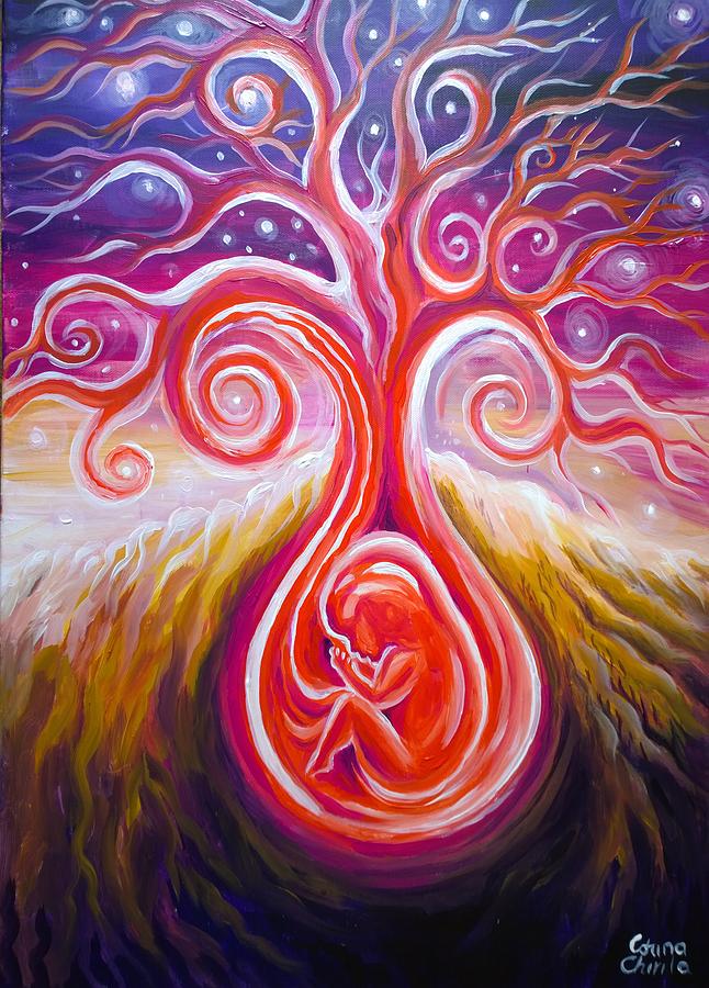 The seed of life Painting by Chirila Corina - Pixels