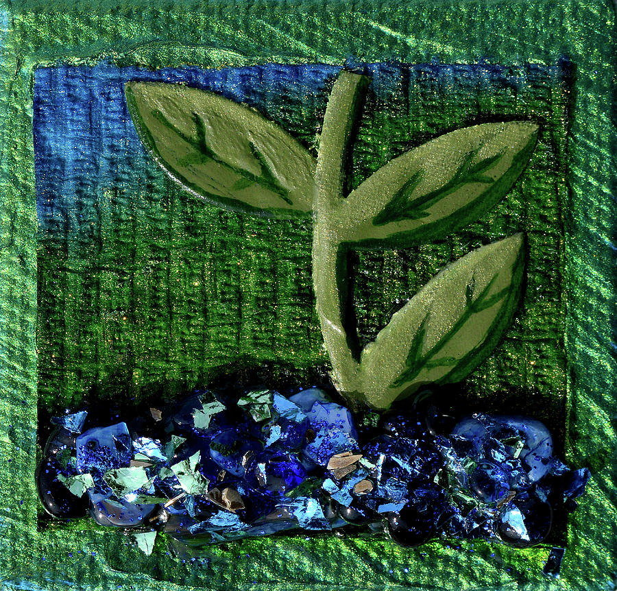 The Seedling Mixed Media by Donna Blackhall