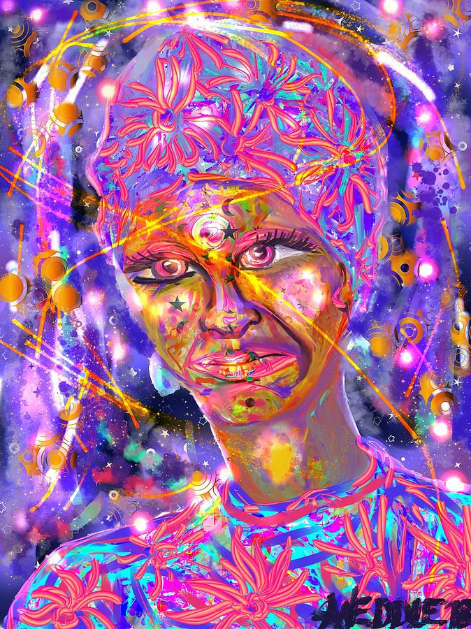 The Seer Digital Art by Angela Weddle
