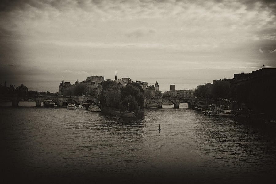 The Seine From the Pont Neuf Photograph by Hugh Smith