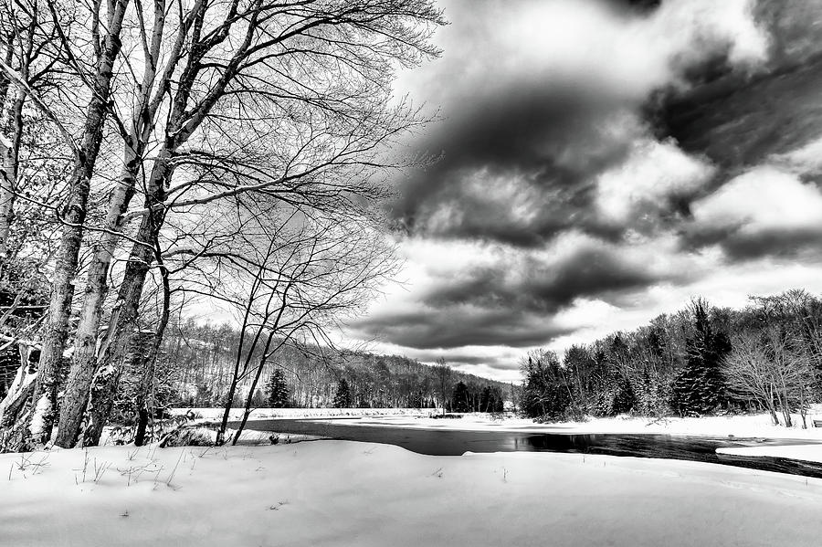The Serenity of Winter Photograph by David Patterson