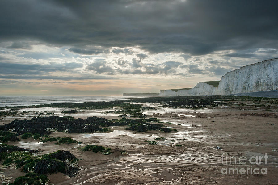 The Seven Sisters, Sussex Photograph by Ann Garrett