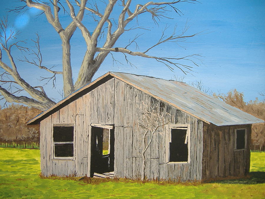 Barn Painting - The Shack by Norm Starks