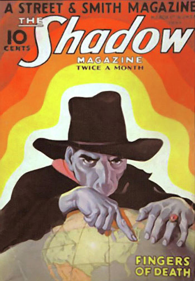 The Shadow Fingers of Death Painting by Conde Nast