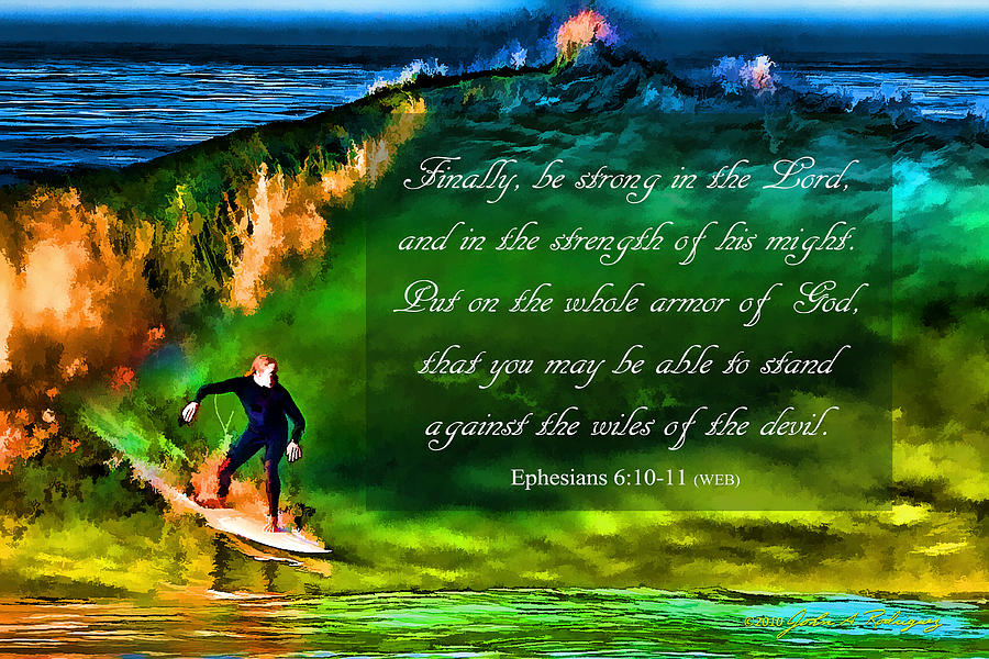 The Shadow Within With Bible Verse Photograph by John A Rodriguez - Pixels