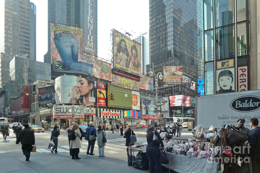 Times Square Photograph - The Shambles by Lionel F Stevenson