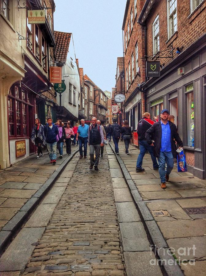 The Shambles Shopping York Photograph by Joan-Violet Stretch