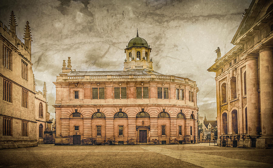 Oxford, England - The Sheldonian Theater Photograph by Mark Forte