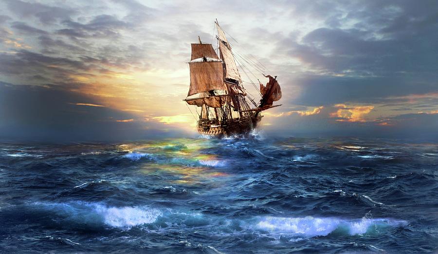 the SHIP Digital Art by Carlos Ferreira - Fine Art America