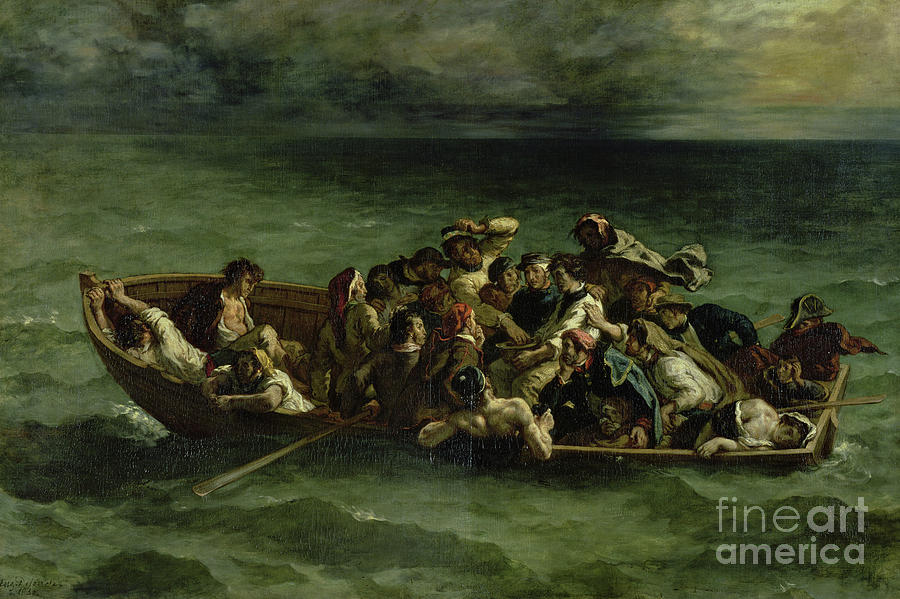 The Shipwreck Of Don Juan Painting by MotionAge Designs