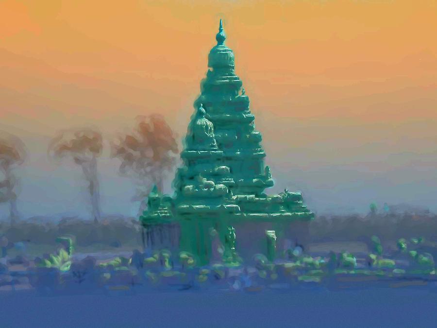 The Shore Temple Painting