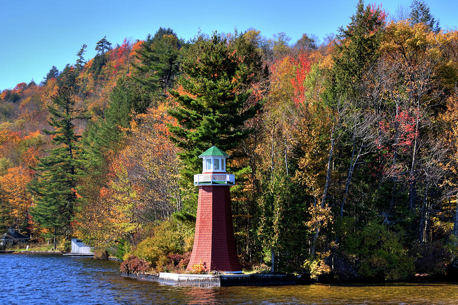 The Shoal Point Lighthouse Photograph by David Patterson