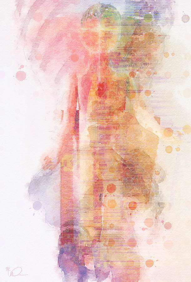 Shroud Digital Art - The Shroud of revodun by David Derr