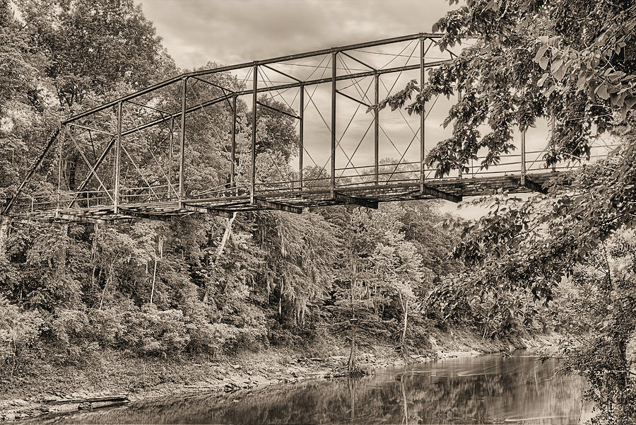 The Shubuta Bridge Photograph by JC Findley