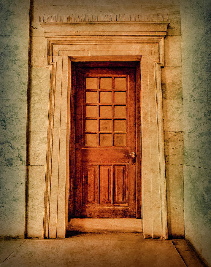 Athens, Greece - The Side Door Photograph by Mark Forte