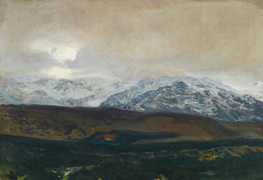 The Sierra De Guadarrama Painting