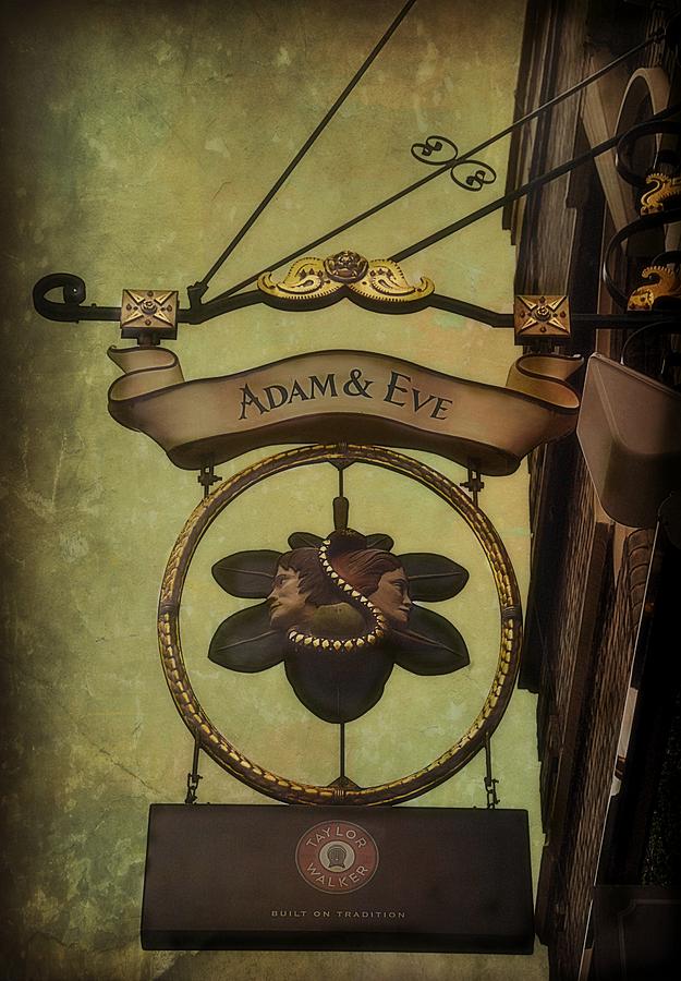 The Sign of Adam and Eve Photograph by Toni Abdnour - Pixels