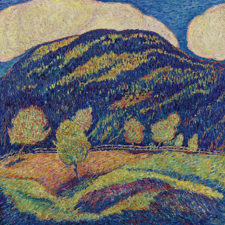 The Silence of High Noon Painting by Marsden Hartley