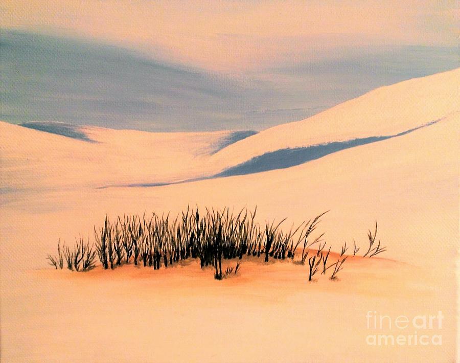 The Silence of Snow Desert by Olga Zavgorodnya The Silence of Snow Desert by Olga Zavgorodnya