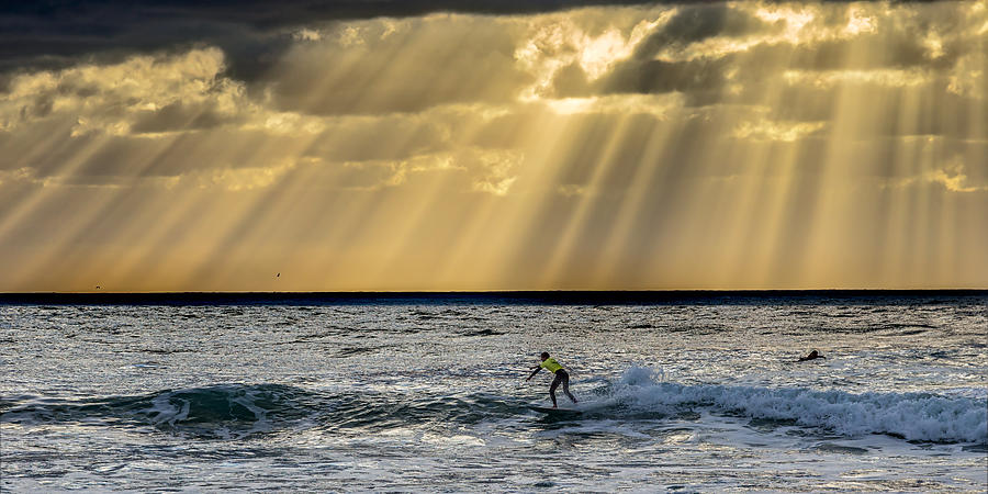 San Diego Photograph - The Silver Surfer by Peter Tellone