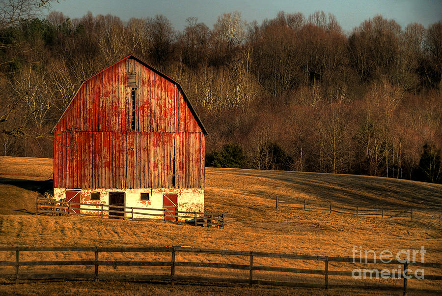 Barn Photograph - The Simple Life by Lois Bryan