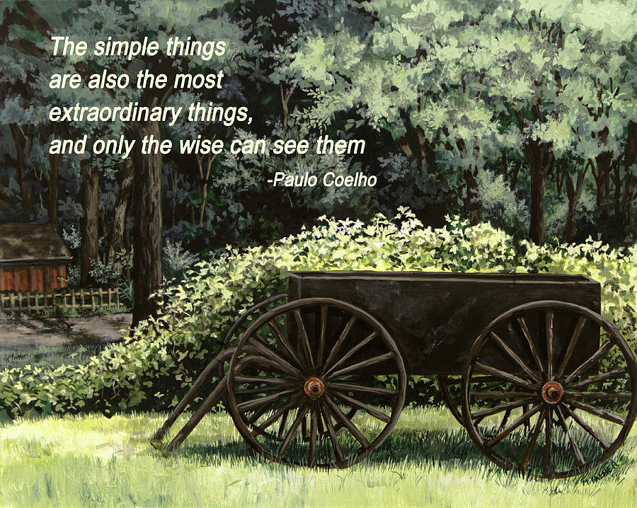 The Simple Things Digital Art by Mary Palmer