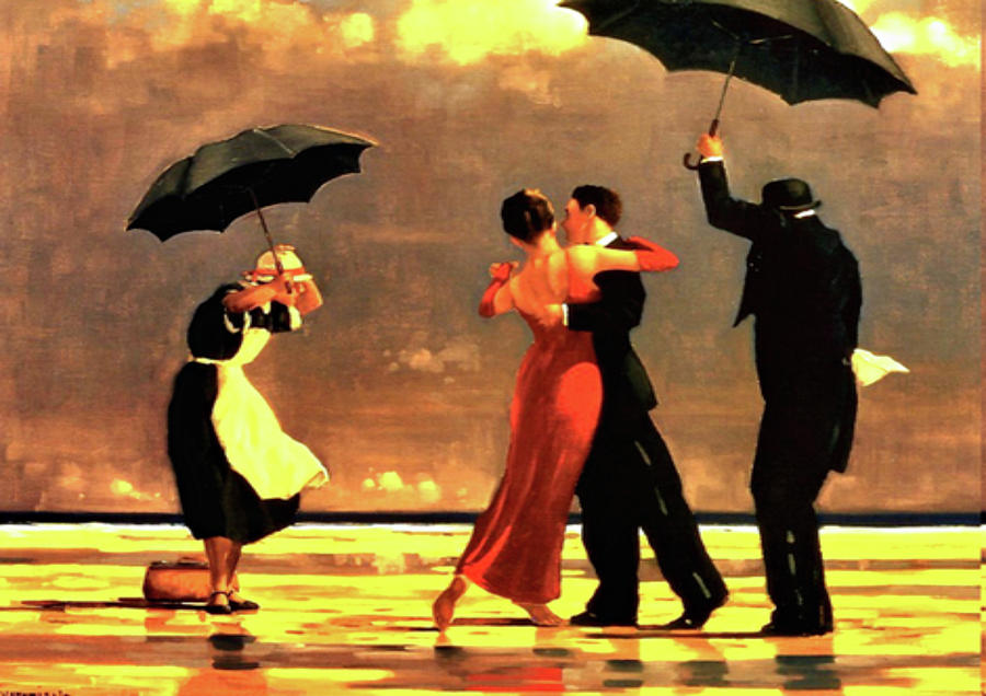 The Singing Butler Painting by Jack Vettriano