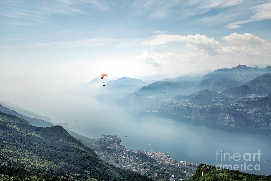 Mountain Photograph - The Sky Is The Limit by Evelina Kremsdorf