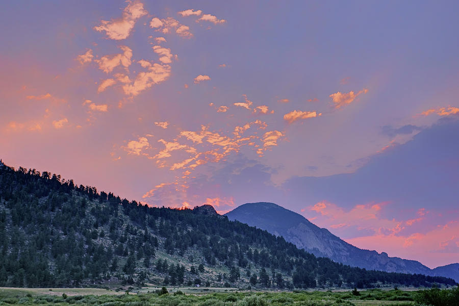 The Sky - Rocky Mountain National Park - Sunrise Photograph by Nikolyn McDonald