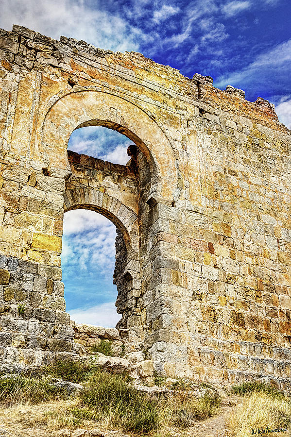 The Sky through the Califal Gate of Gormaz Castle Photograph by Weston Westmoreland
