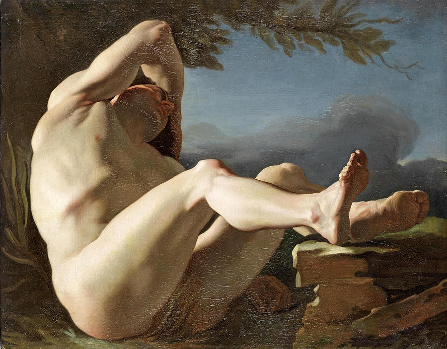 The Sleep of Endymion Painting by Nicolas-Guy Brenet