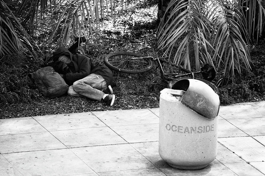 The Sleep of the Homeless Photograph by Hugh Smith