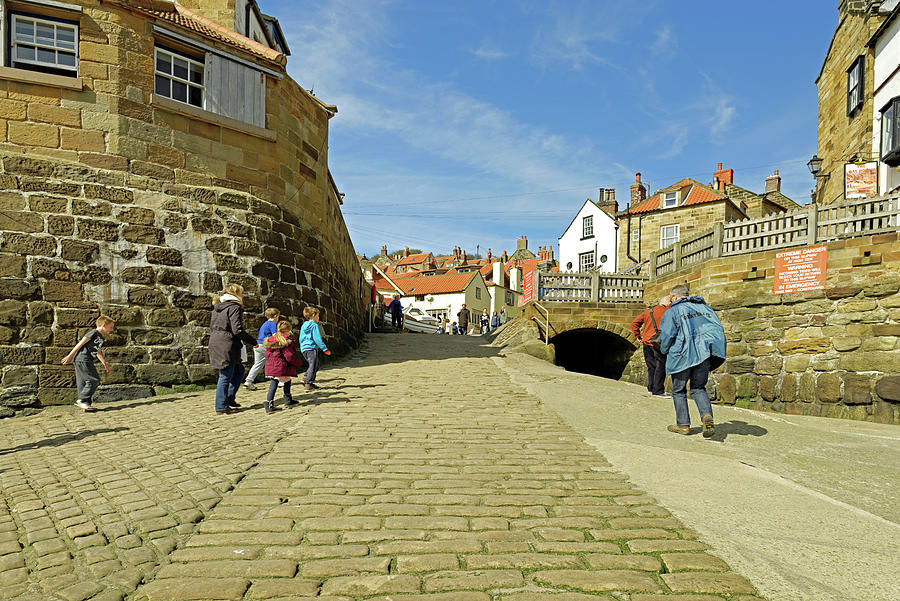 The Slipway - Robin Hoods Bay Photograph